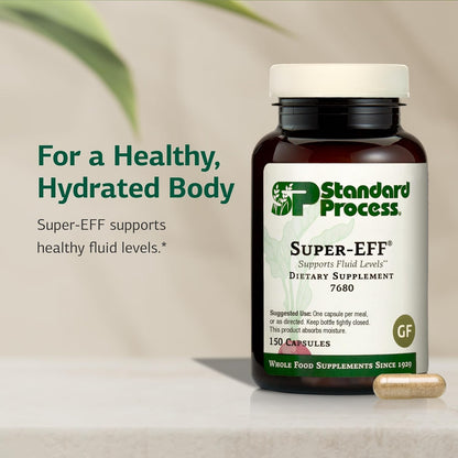 Standard Process Super-EFF Fluid Level Dietary Supplement - 150 Capsules