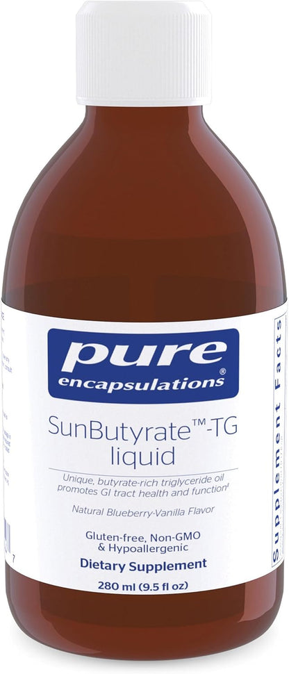Pure Encapsulations SunButyrate-TG Liquid – Supports Gut Cell Function, 280 ml