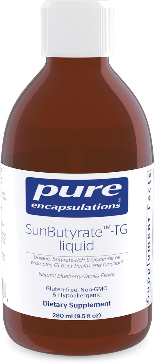 Pure Encapsulations SunButyrate-TG Liquid – Supports Gut Cell Function, 280 ml