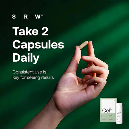 SRW Cel Essential | Wellness Supplement for Healthy Ageing | Supports Energy, Mental Performance & Muscle Health | 60 Capsules