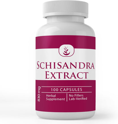 PURE ORIGINAL INGREDIENTS Schisandra Extract, 100 Capsules