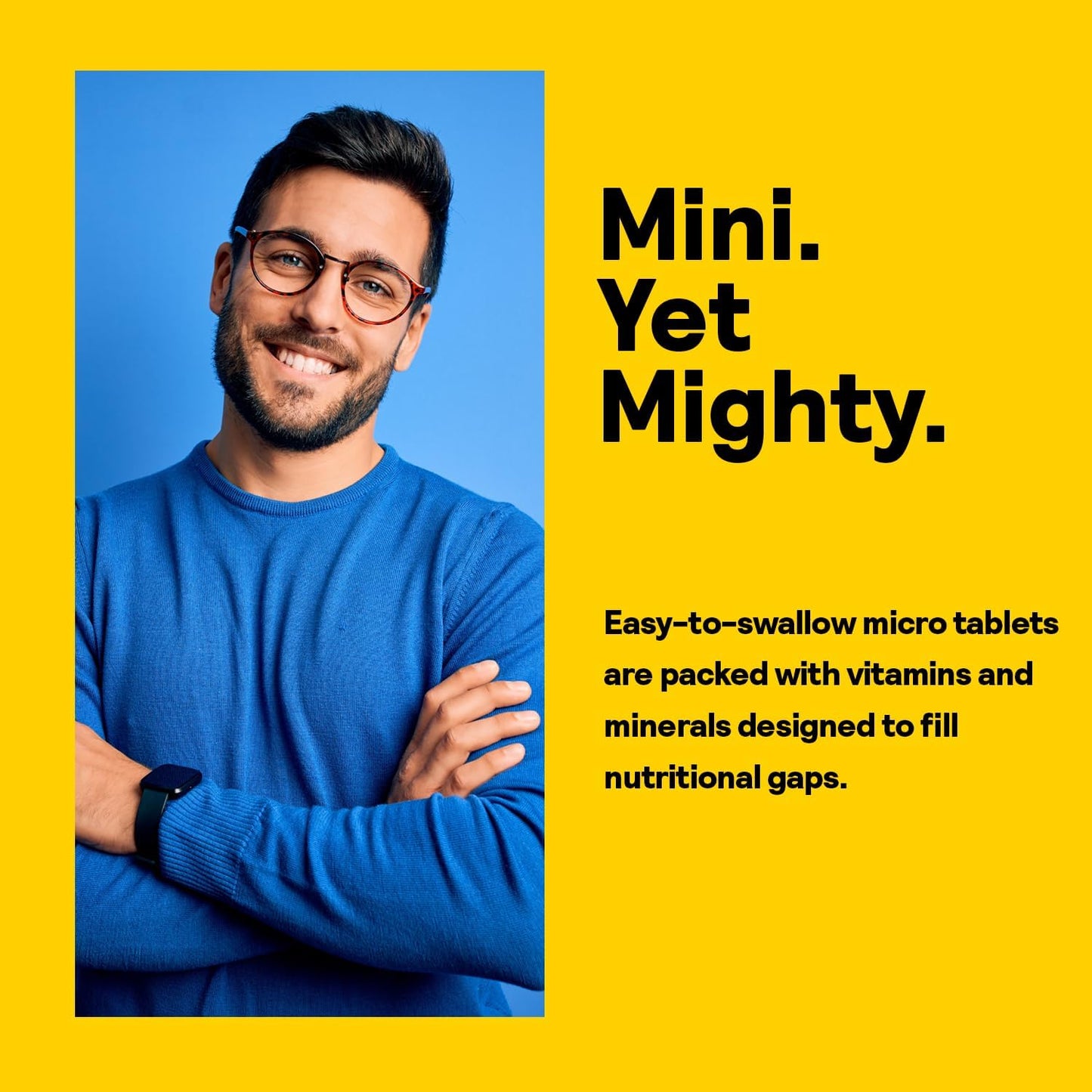 Nature's Life Mighty Mini Vite Daily Multivitamin, 240 Micro Tablets - görsel 4