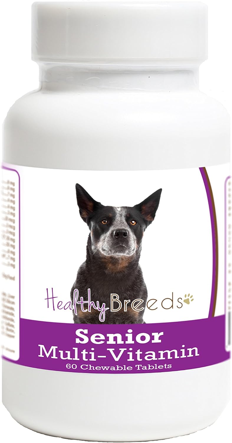 Healthy Breeds Australian Cattle Dog Senior Dog Multivitamin Tablets 60 Count - görsel 1