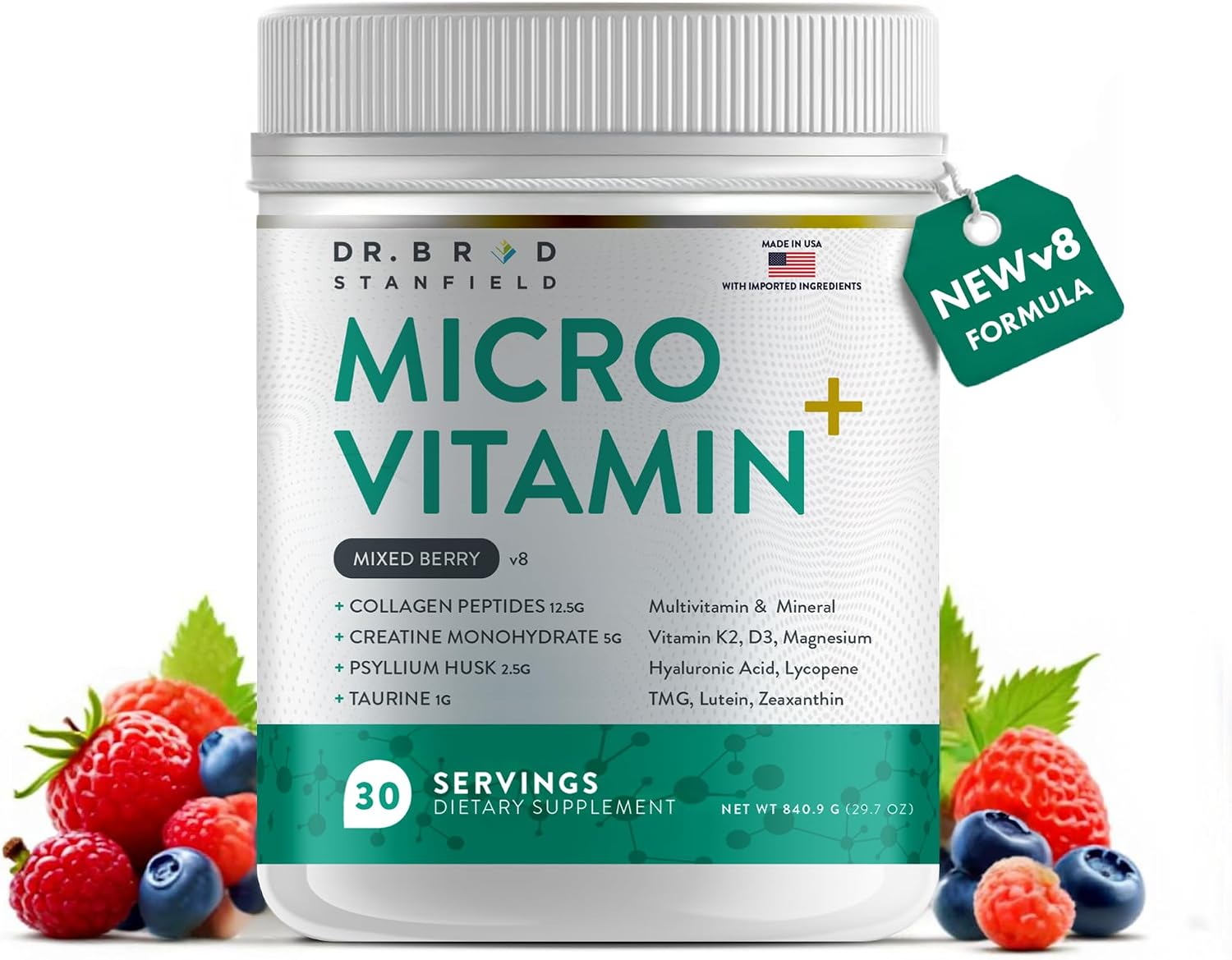 Methylated Multivitamin, Creatine, Collagen (Mixed Berry) - görsel 1