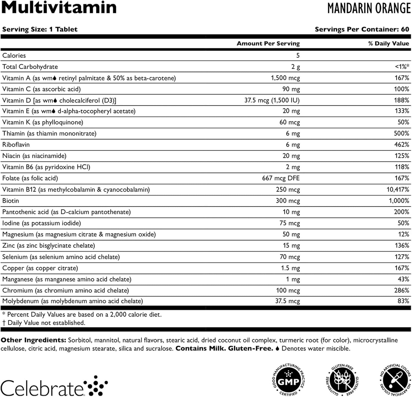 Celebrate Vitamins Bariatric Multivitamin Chewable, Iron Free – Orange (180 Tablets) - görsel 3
