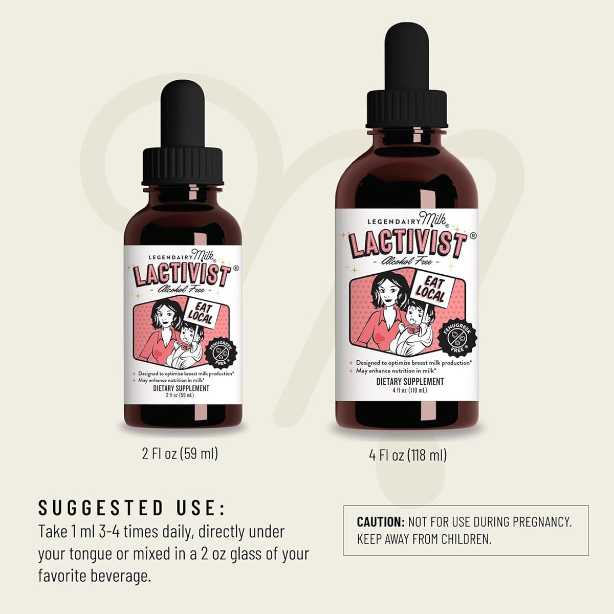 Legendairy Milk Lactivist Drops – Organic Torbangun Breastfeeding Support Supplement - görsel 5