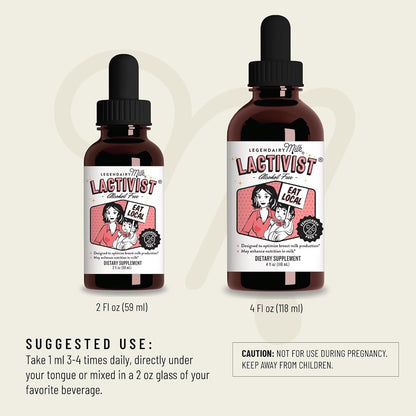 Legendairy Milk Lactivist Drops – Organic Torbangun Breastfeeding Support Supplement