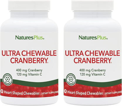NaturesPlus Ultra Chewable Cranberry - 90 Love Berries Tablets