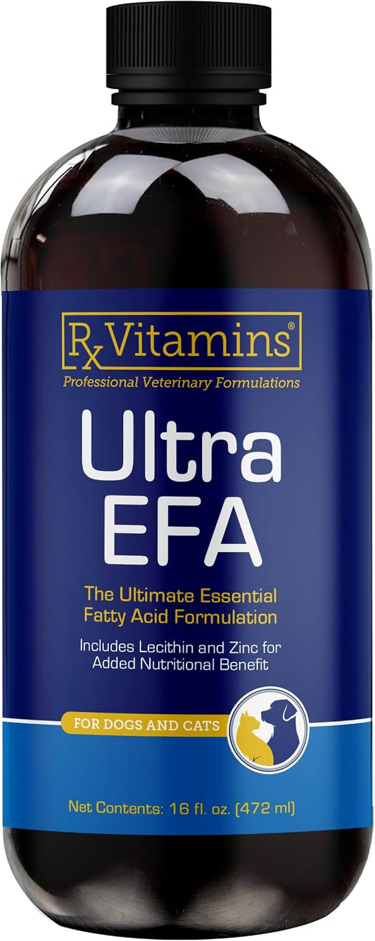 Rx Vitamins Ultra EFA Omega-3 Fish Oil for Dogs & Cats - 473 ml