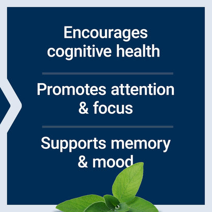 Life Extension Cognitex® Elite – Comprehensive Brain Supplement for Memory, Focus and Mood – with Sage, Blueberry, Ashwagandha, Phosphatidylserine, Vinpocetine – 60 Tablets