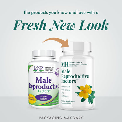 Michael's Health Naturopathic Programmes Male Reproductive Factors – 60 Vegetarian Tablets
