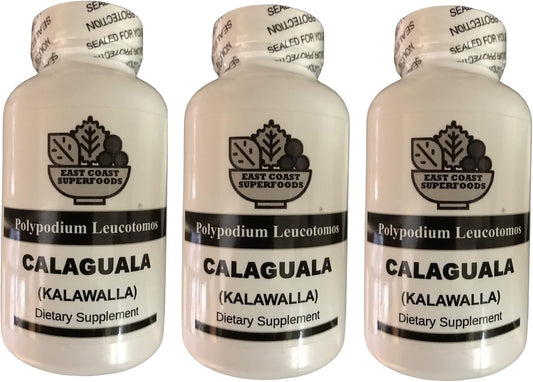 Calaguala 500 mg - 100 Capsules - Polypodium Leucotomos Supplement