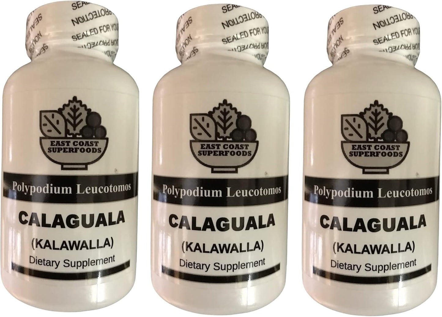 Calaguala 500 mg – 100 Capsules – Polypodium Leucotomos Supplement - görsel 5