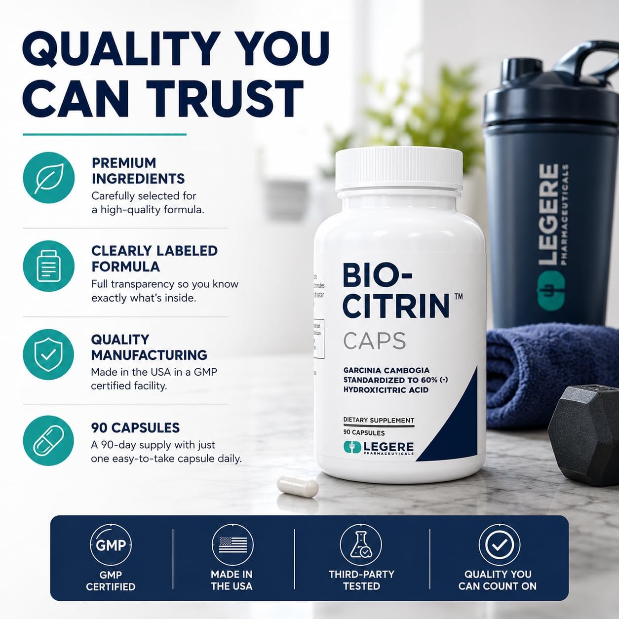 Bio Citrin, 90 Capsules – Legere Pharmaceuticals - görsel 5