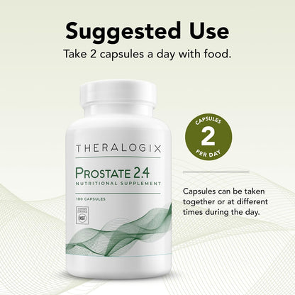 Theralogix Prostate 2.4 Food Supplement - 180 Capsules (90-Day Supply)