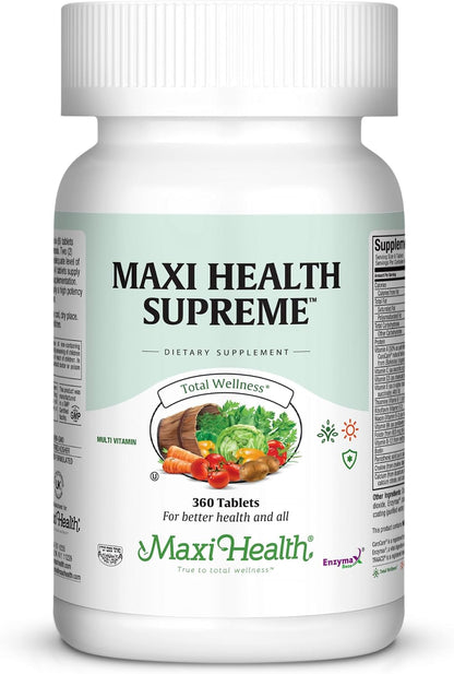 Supreme High Potency Multivitamin for Men and Women - 360 Tablets