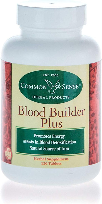 Common Sense Herbal Products Blood Builder Plus: Immune Support Supplement (270 Tablets)