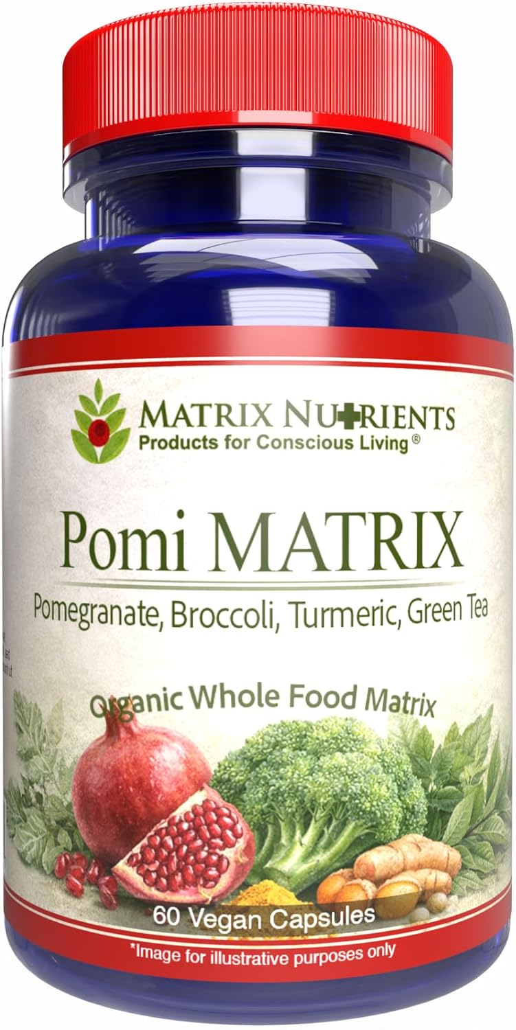 POMI Matrix – Powerful Blend of Pomegranate, Green Tea, Turmeric & Broccoli | Vegan Capsules - görsel 10
