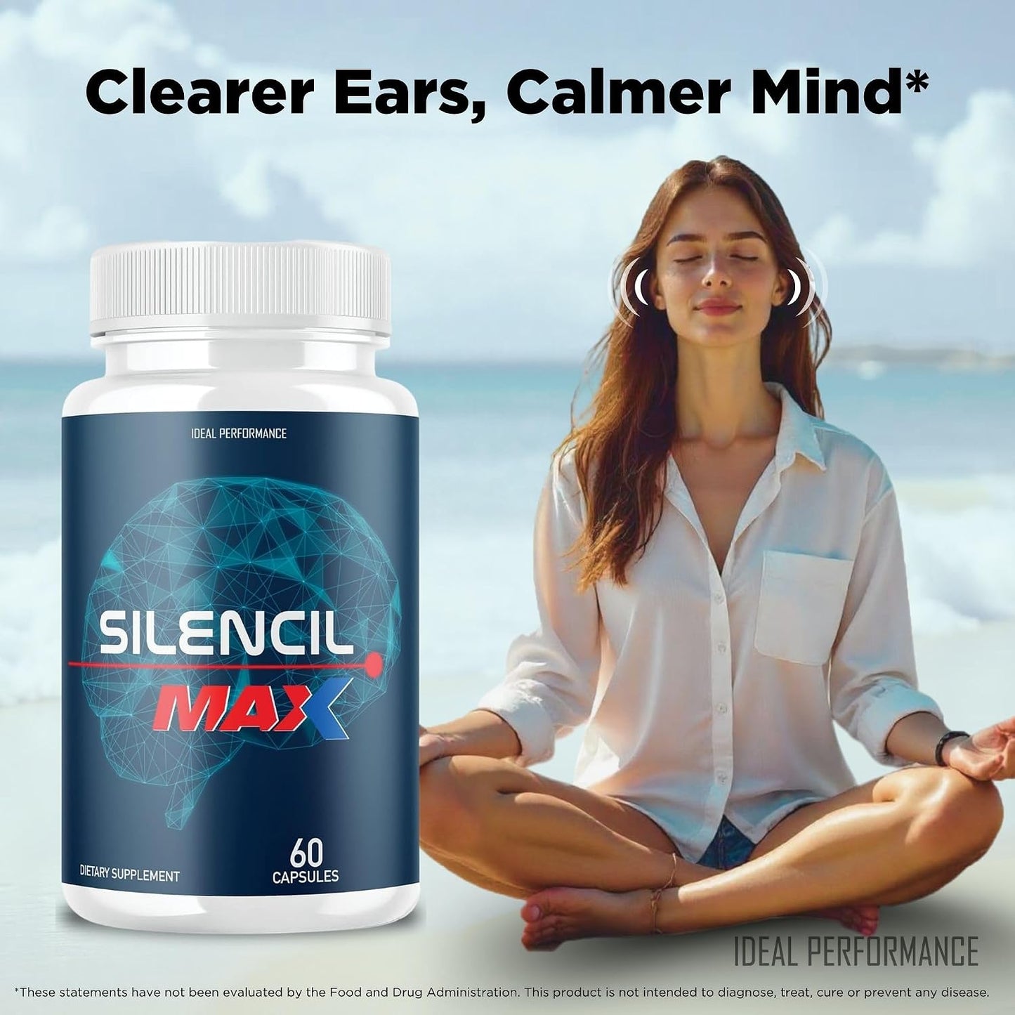 Silencil Tinnitus Max Supplement - 60 Capsules - görsel 3