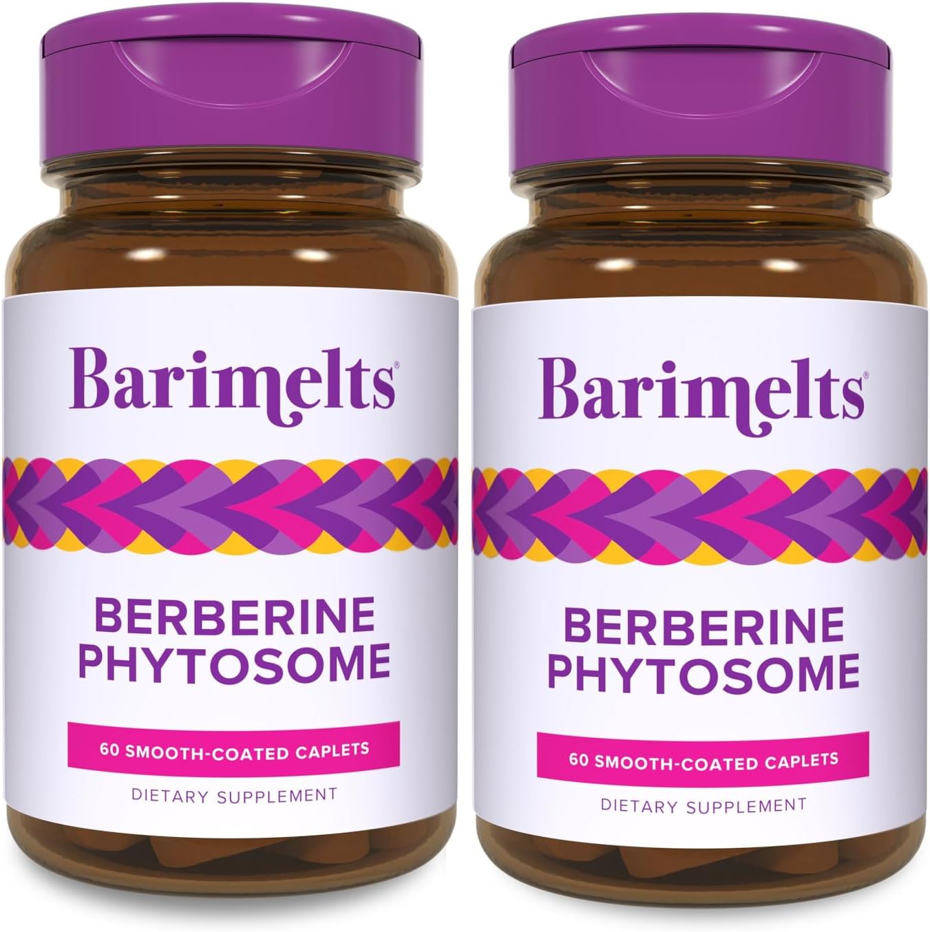 BariMelts Berberine Phytosome 550mg – Contributes to Normal Metabolism & Blood Sugar Levels – 60 Smooth-Coated Caplets - görsel 9