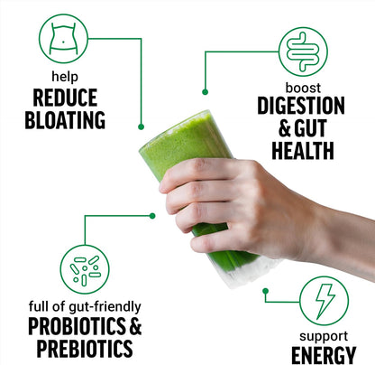 Force Factor Smarter Greens Daily Wellness Powder 2-Pack, Unflavoured, 60 Servings
