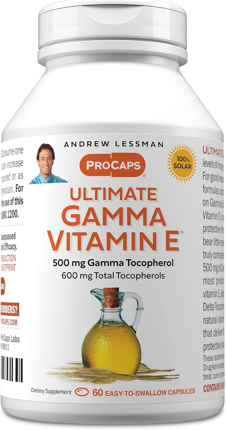 Andrew Lessman Ultimate Gamma Vitamin E - 60 Softgels - görsel 1