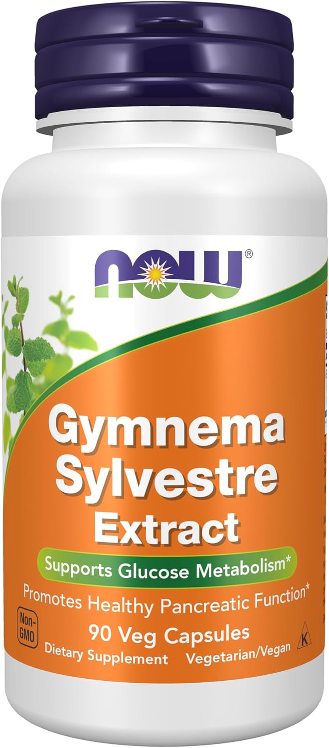 NOW Supplements, Gymnema Sylvestre 400 mg, 90 Veg Capsules - görsel 1