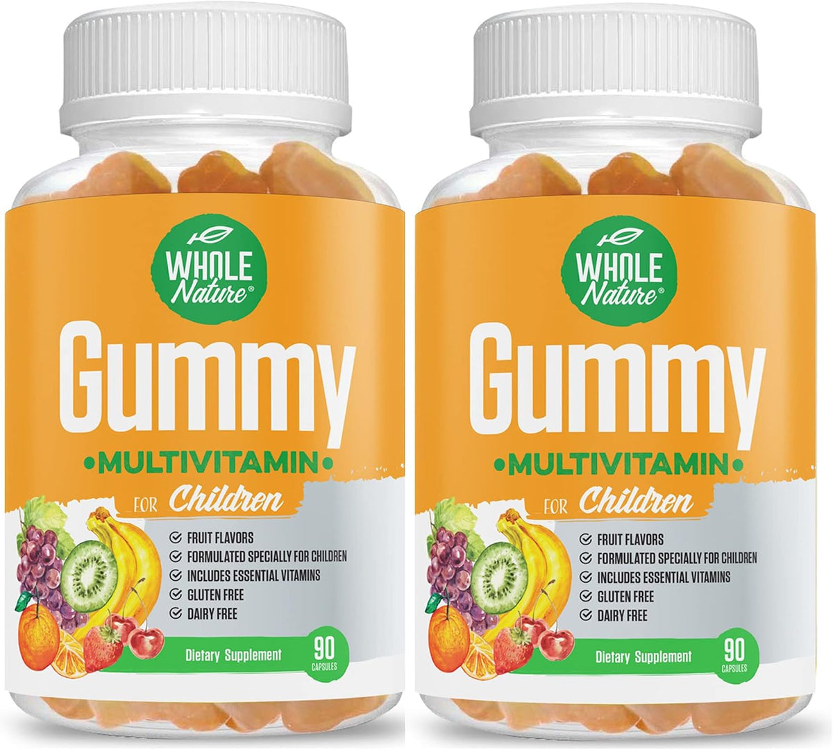 Whole Nature Kids Gummy Multivitamin - Complete Daily Essentials - 90 Gummies - görsel 10