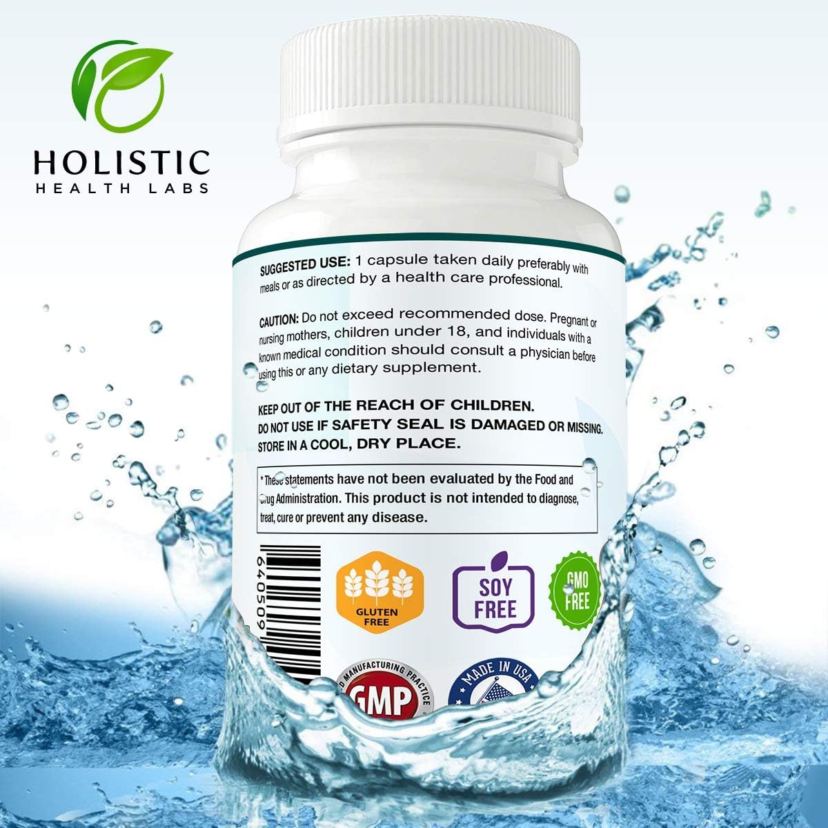Holistic Health Labs Max Absorption Vitamin K2 + D3 (5000 IU) – 90 Veggie Capsules - görsel 8