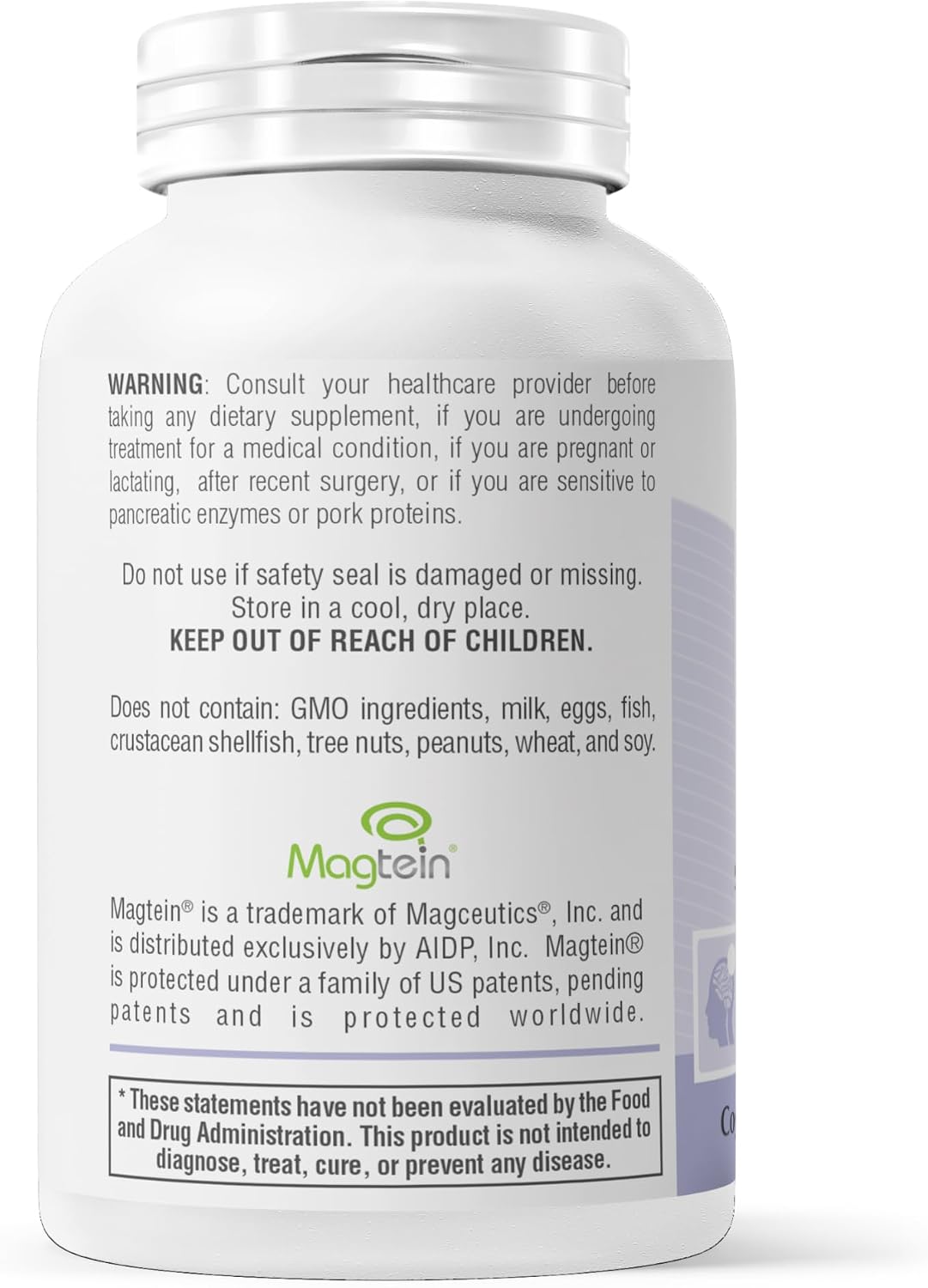 Provita Magnesium L-Threonate – Brain Health & Cognitive Function – Vegan Capsules – 50mg Elemental Magnesium - görsel 7