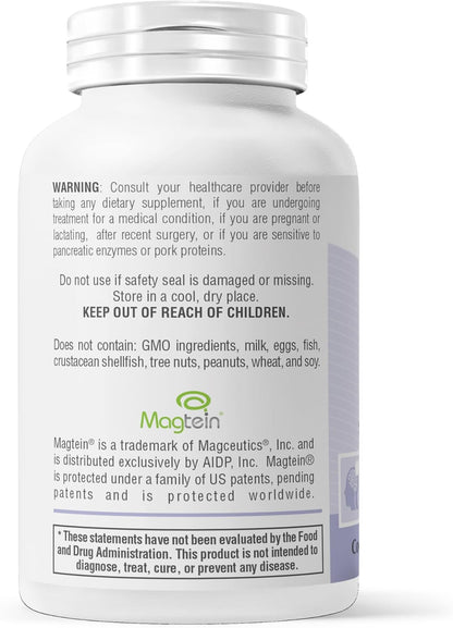 Provita Magnesium L-Threonate – Brain Health & Cognitive Function – Vegan Capsules – 50mg Elemental Magnesium