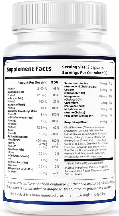 (3 Pack) Memoforce Supplement - Official Memoforce Premium Formula Capsules, Advanced Support for Wellness & Overall Health, 180 Capsules