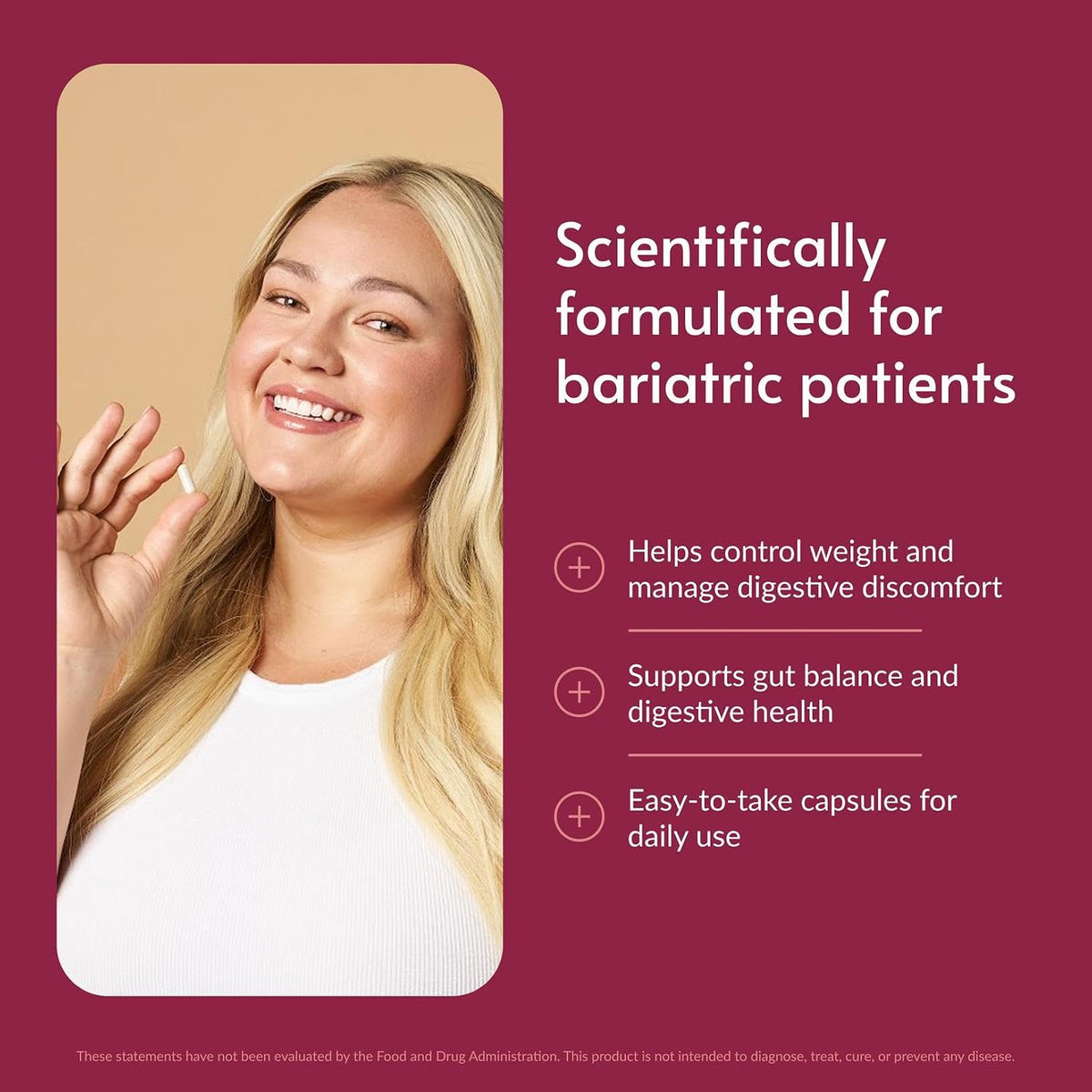 Bariatric Advantage FloraVantage Control Probiotic - 30 Capsules - görsel 2