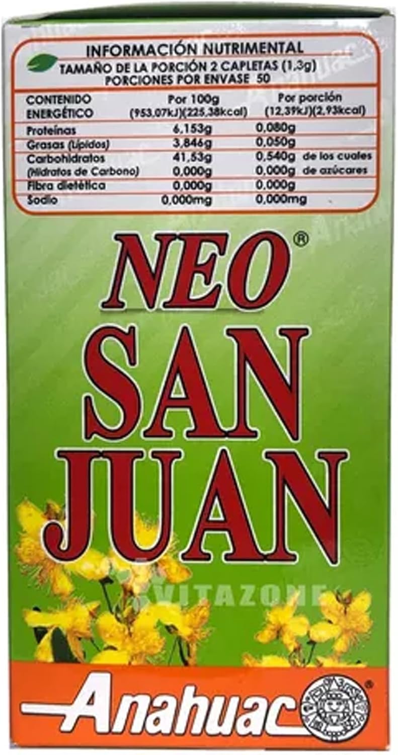 Neo San Juan St. John's Wort Supplement, 100 Capsules - görsel 2
