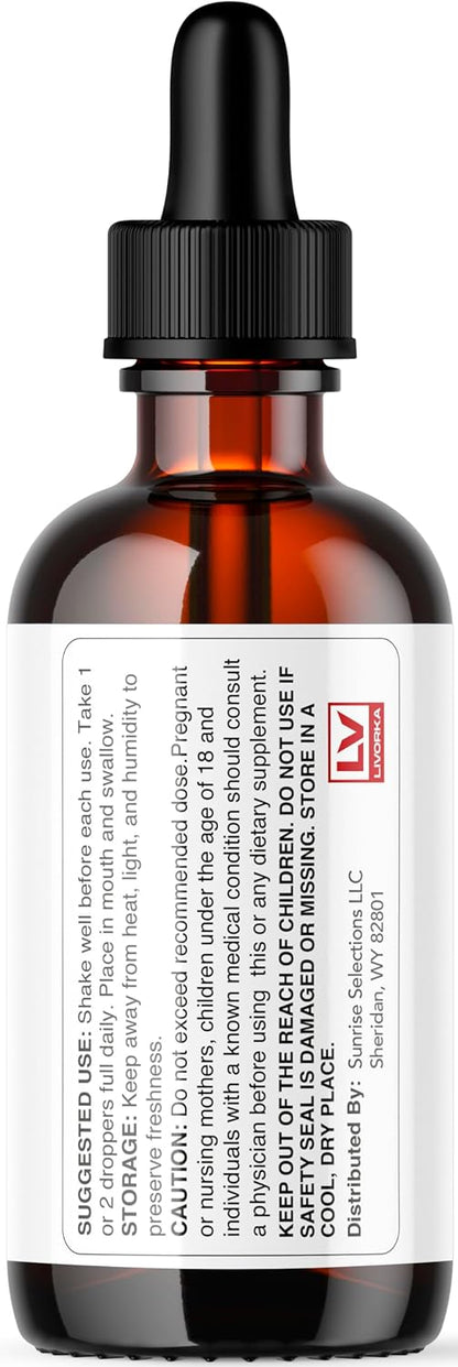 Glucopath Drops - Liquid Supplement, All-Natural Formula, 5 Pack (5-Month Supply)