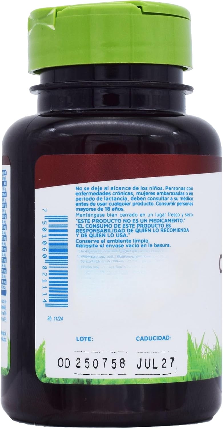 Vidanat Complex B 90 Capsules – Essential B Vitamins for Energy, Nervous System & Immune Health - görsel 3