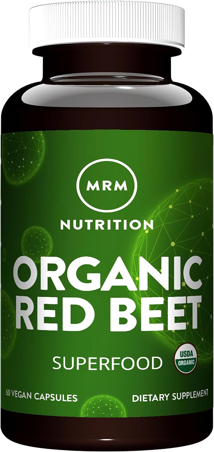 MRM Organic Red Beet Powder - Vegan & Gluten-Free - 24 Servings - görsel 3