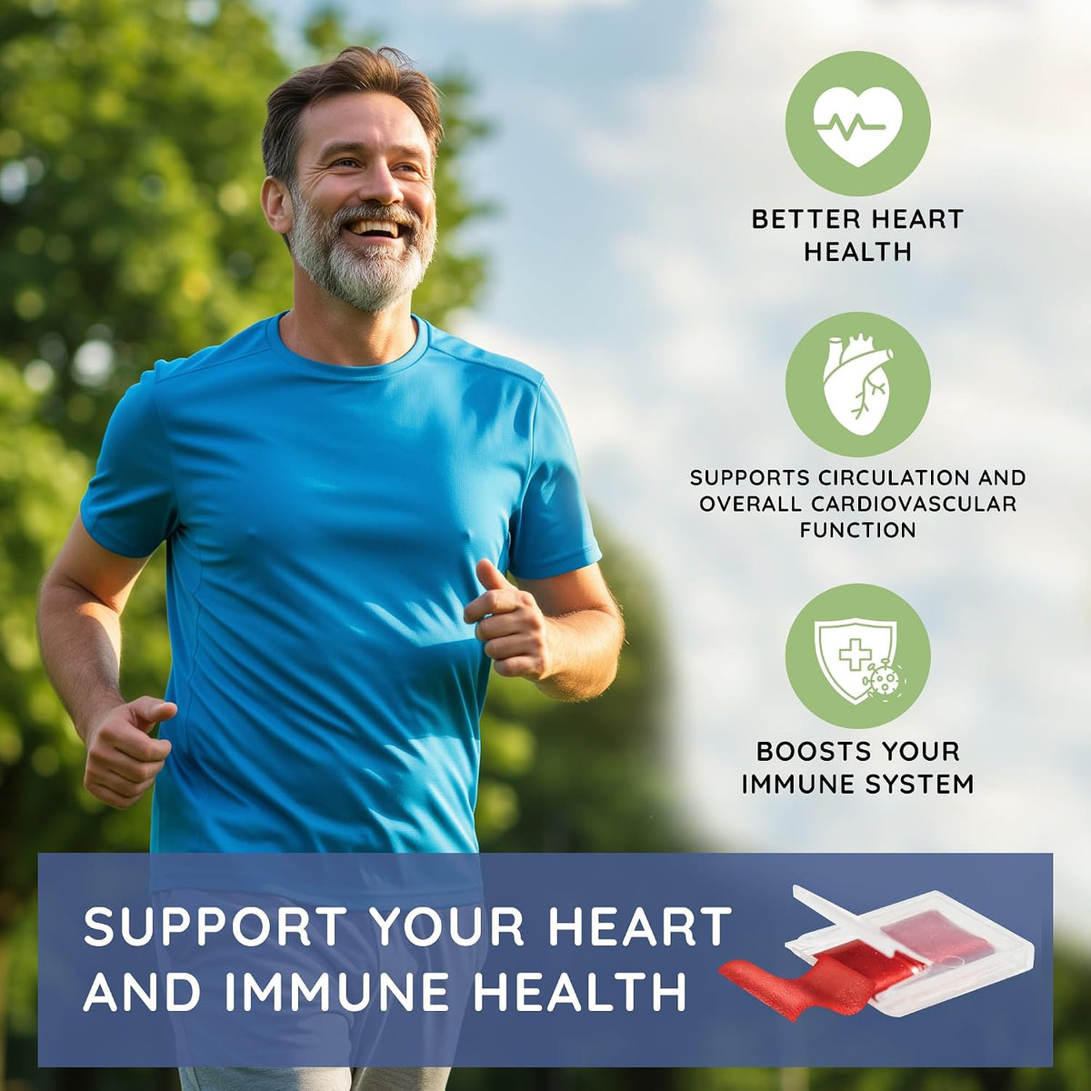 Essential Source Methylcobalamin Vitamin B12 Sublingual Strips with Biotin, B6 and L-Methylfolate - görsel 5