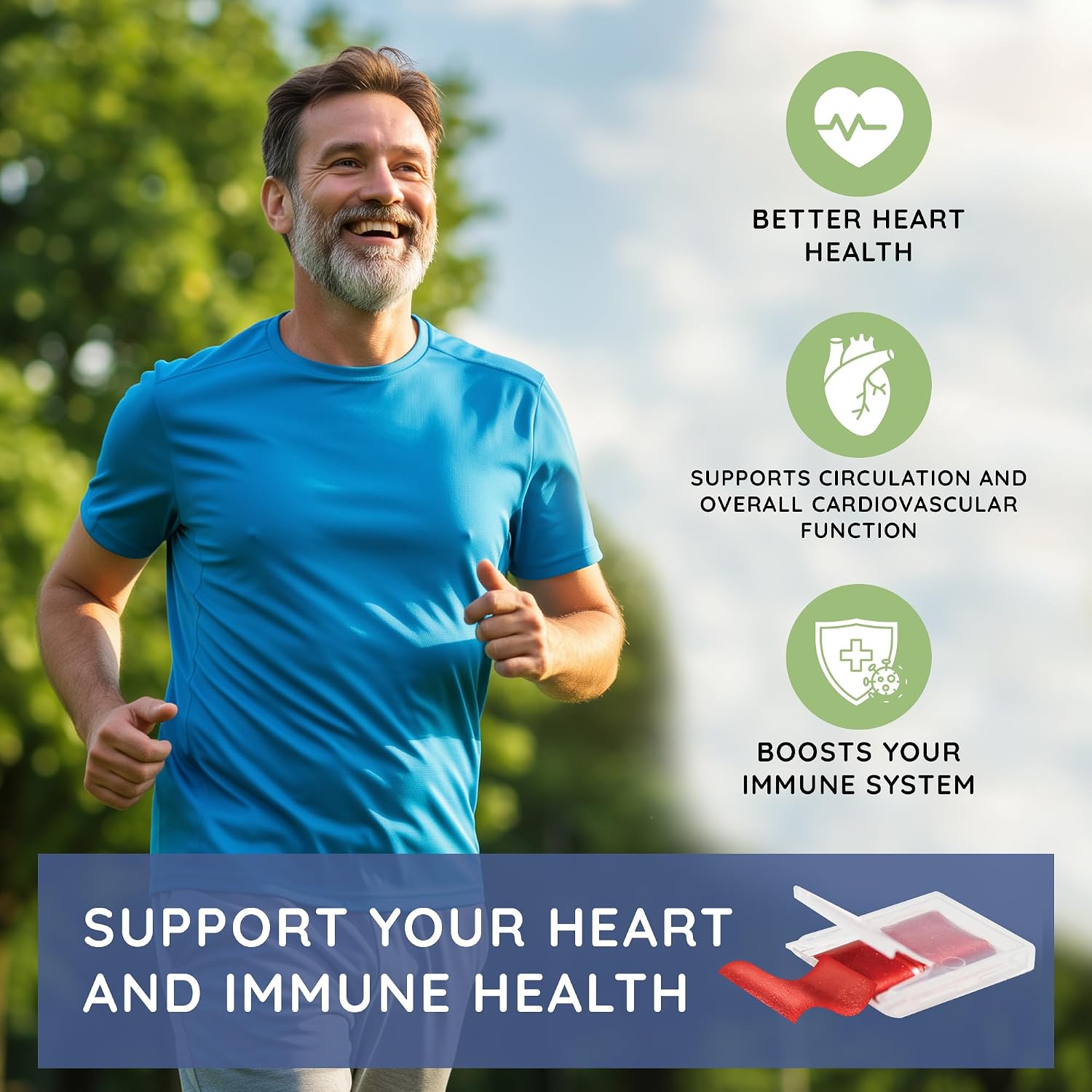 Essential Source Methylcobalamin Vitamin B12 Sublingual Strips with Biotin, B6 and L-Methylfolate - görsel 5