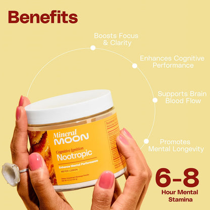 Premium Cognitive Ignition Nootropic Powder – Brain Supplement for Memory and Focus