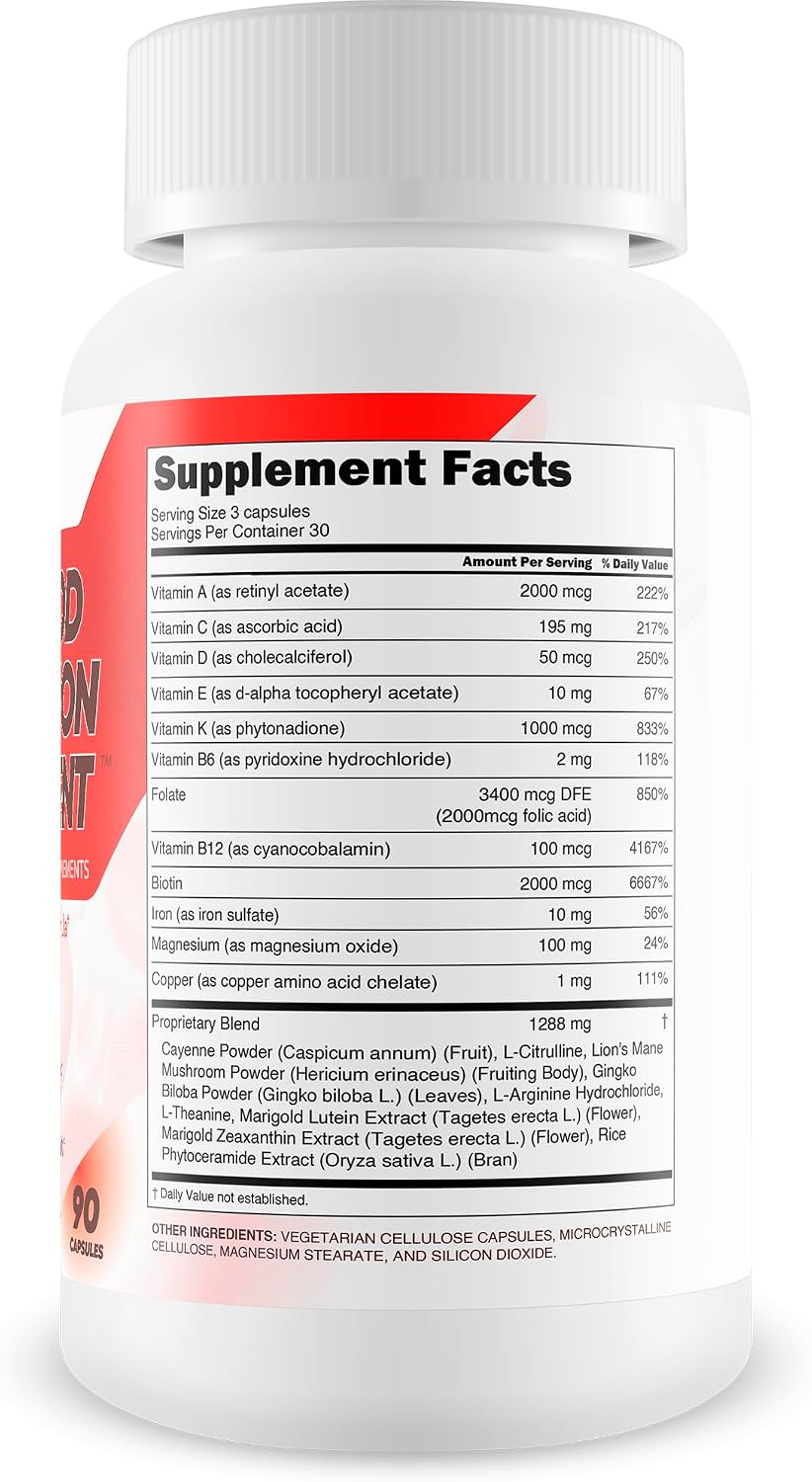 Sebi Blood Circulation Supplement with Iron, Copper, and Magnesium - görsel 2