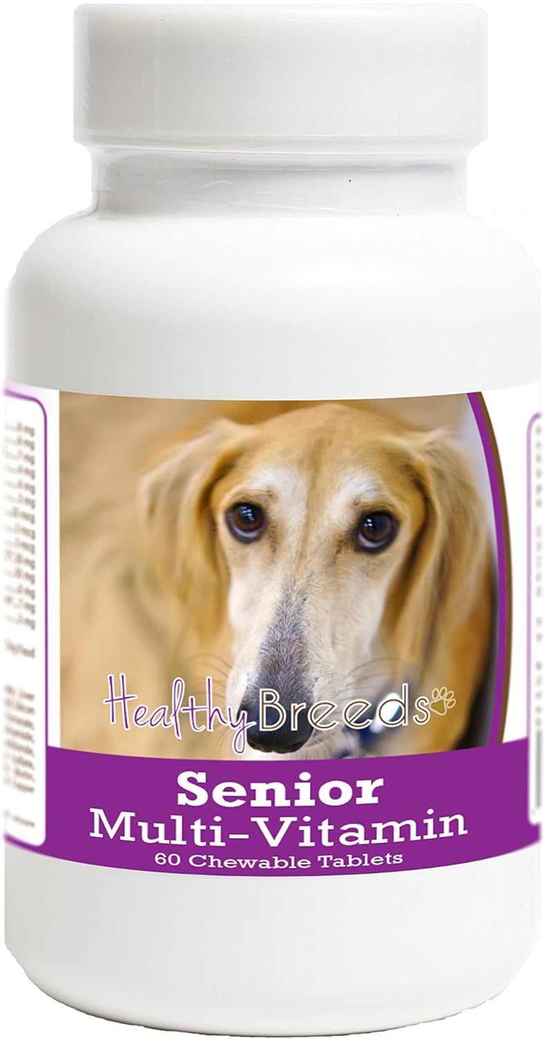 Healthy Breeds Sloughi Senior Dog Multivitamin Tablets, 60 Tablets - görsel 1