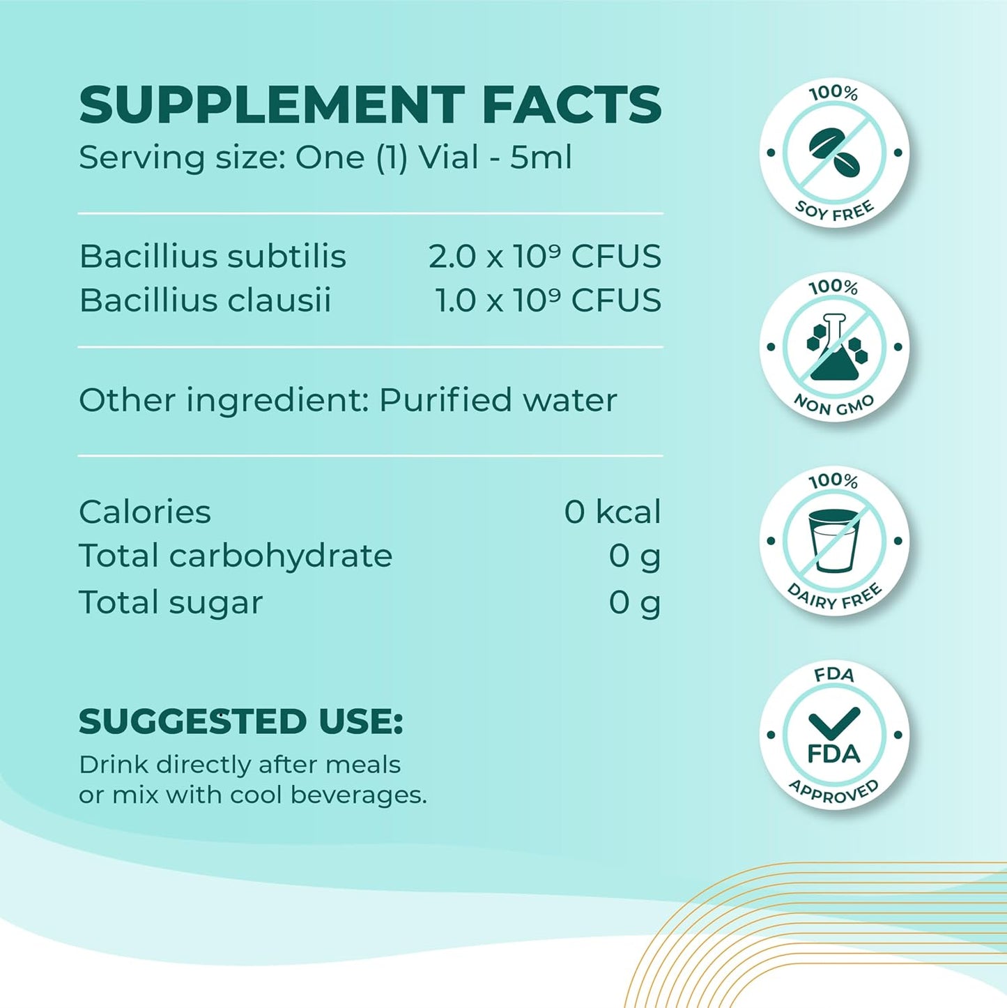 Gut Shields Liquid Spore Probiotic for Women and Men – Digestive and Immune Support - görsel 3