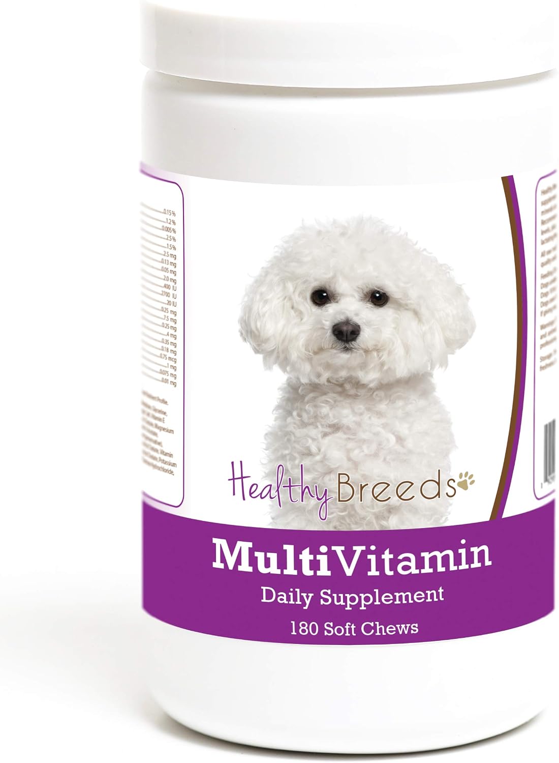 Healthy Breeds Bichon Frise Multivitamin Soft Chew for Dogs, 180 Count - görsel 1