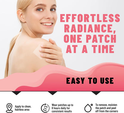 TOLEVITA Biotin Patches – 36 Patches | 7.5 mg Biotin with Essential Vitamins & Minerals for Hair, Skin & Nails