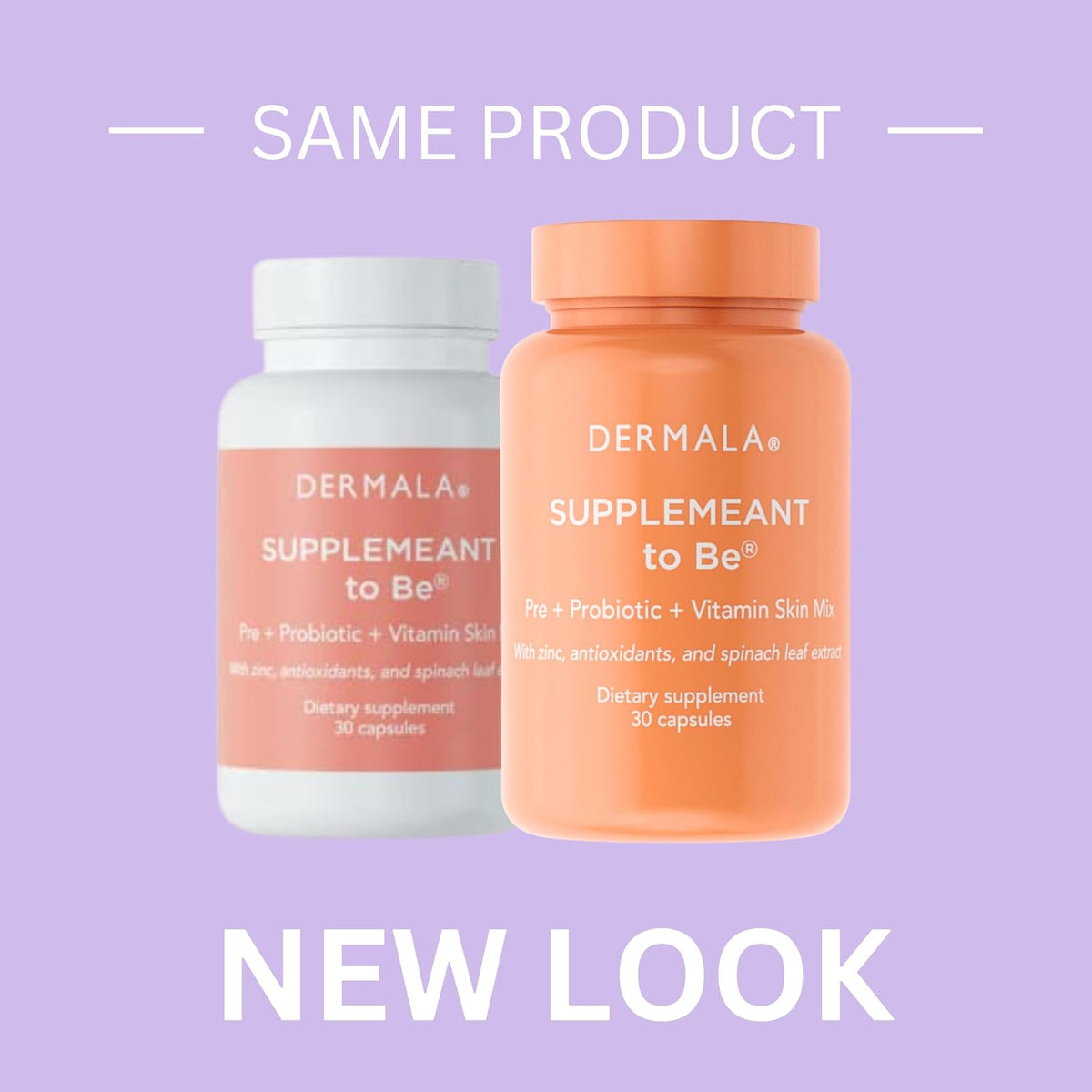 Dermala Acne Supplement with Probiotics, Prebiotics and Zinc - görsel 2