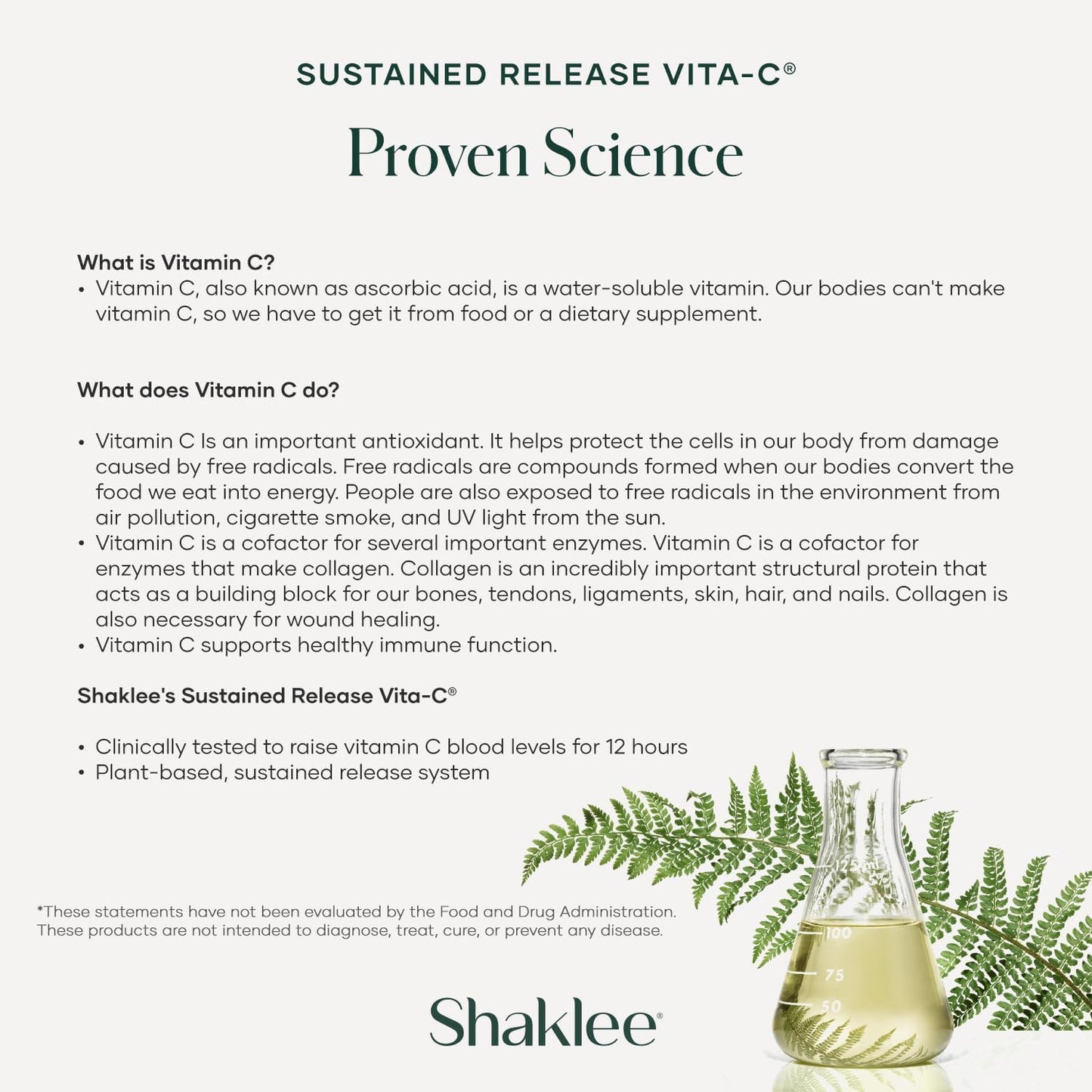 Shaklee Sustained Release Vita-C 500mg - High-Potency Vitamin C with Rose Hips and Bioflavonoids - 180 Tablets - görsel 6