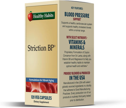 StrictionBP – 120 Vegetarian Capsules (Box)