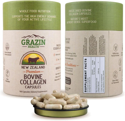 Grass Fed Bovine Testes Man Power Capsules (30 Day Supply)