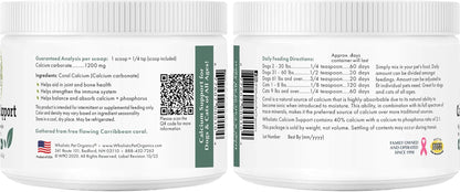 Wholistic Pet Organics Pure Powder Calcium – Quality Certifications: Look for products made in facilities that – Image 9